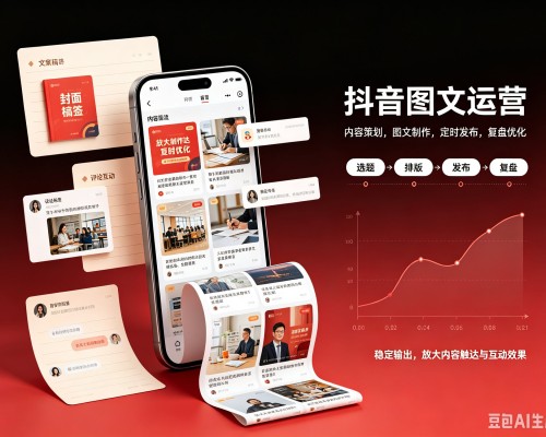 淇滨抖音图文代运营服务